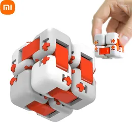 Smart Home Control Xiaomi Mijia Cube Spinner Finger Bricks Intelligence Toys Fidget Magic Cubes Anti Stress Anxiety Infinity