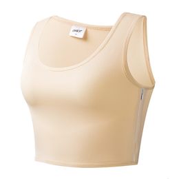 Women's Shapers XUJI Transgender Tomboy FTM Breathable Half Chest Binder 23327