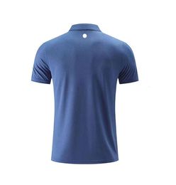 LL Outdoor Mens Polo Shirt Quick Dry Sweat-wicking Short Top Male Sleeve High Quantity fashion NEW