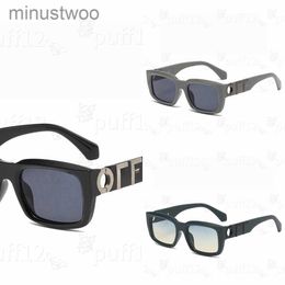 Luxury Men Fashion Off sunglasses Sunglasses Offs White Designer for Women Classic Style Hot Fashion popular Thick Plate Black White Square Frame glasse V6D3