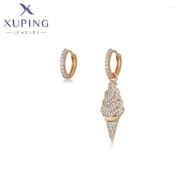 Hoop Earrings Xuping Jewelry Arrival Fashion Elegant Gold Color For Women Girl Party Gift A00428777