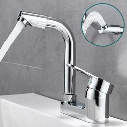 Bathroom Sink Faucets Water Tap Washbasin Faucet Double Hole Old-fashioned Parts Plating Base 360° Rotating Anti-corrosion