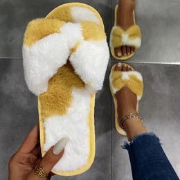 Slippers H Pattern Women's Bowknot Shoes Cow Fashion Casual Slipper Charter Club For Women