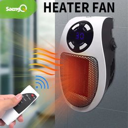 Smart Wall Space Heater Portable Electric Small With Adjustable Thermostat and Timer Overheat Protection LED DisplaySa 240130