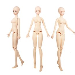 Dream Fairy 13 BJD Nude Doll 26 Movable Joints 62cm Plastic Naked Body Fashion AI DIY Toy Gifts for Girls SD 240129
