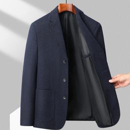 Suit Jacket Men Explosive Autumn and Winter Light Business Casual Mens Advanced Sense of Highend Single Sisi Clothing 240201