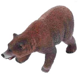 Garden Decorations Desktop Bear Decor Plastic Decorative Ornament Statue Lawn