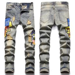 ksubi women designer mens jean skinny baggy womens slim hole ripped pants with holes man straight design leg zipper hip hop bikers motorcycle true stacked jeans