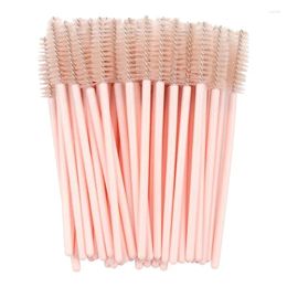 Makeup Brushes 50pcs Disposable Nylon Mascara Wand Applicator Eyelash For Extension Women Brush Tools