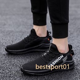 2021 New Outdoor Mens Athletic Sport Black Lightweight Running Shoes New Listing Breathable Sneakers Shoes B3