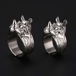 Men and Women Portable Personal Self-defense Wolf Rhinoceros Concealed Designers Creative Ing Legal Finger Tiger Ring Supplies 7BTZ