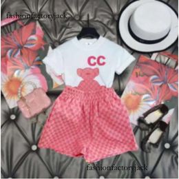 Mode Neue Sommer Kleidung Sets Designer Marke Logo Baumwolle Kurzarm Kleidung Anzüge Tops Hosen Baby Kleinkind Jungen Kleidung Kinder Kinder Mädchen Outfits