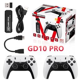 GD10 PRO Video Game Stick Console 24G Double Wireless Controller 4K 58000 Games 256GB Retro Boy Christmas Gift 240123