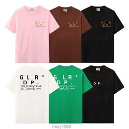 Designer of Galleries Tees t Shirts Luxury Fashion Mens Womens Brand Short Sleeve Hip Hop Streetwear Clothing Clothes D-4 Size Xs-xl 9N8I