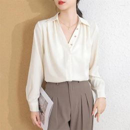 Women's Blouses Chic And Stylish Blouse For Women With Graceful Design Exquisite Ladies' Bottoming Shirts Commuting Casual Wear