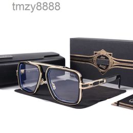 2022 Men Vintage Pilot Sunglasses Square Womens Sun Glasses Fashion Designer Shades Luxury Golden Frame Uv400 Gradient Lxn-evo Dita OEN5