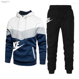 Luxury Tracksuit Black Mens Hoodie Dunks Men Sportswear Designer Pants Set Running Basketball 2 Piece Loose Women Tech Fleece Suit 0J15