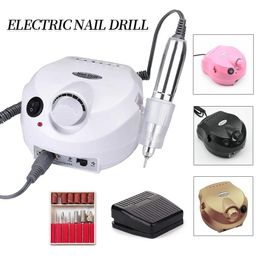 30000RPM Nail Drill Machine Electric Manicure Milling Cutter Kit For Gel Polish Professional Manicure Tool Equipment240129