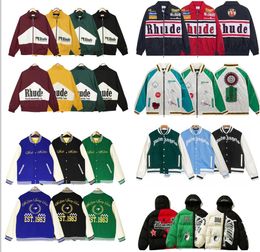 AA Designer jacket rhude jacket Spring Autumn oversized Windrunner jackets Thin Jacket Coat Men sports windbreaker jacket explosion clothin Bomber jackets US Size