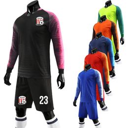 Long Sleeve Football Training Uniform Tracksuit for Men Kids Quick Dry Professional Soccer Shirt Shorts Jersey Suit Custom 240122