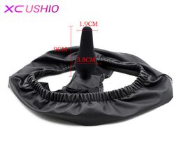 Leather Latex Masturbation Underwear Panties With Anus Plug Newfangled Belt Anal Sex Toy for Woman Adults 07016803114