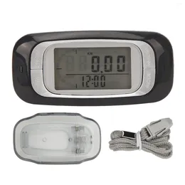 Running Sets Step Counter Portable 12 24 Hours Display Time Recording Function Calorie Accurate For Walking