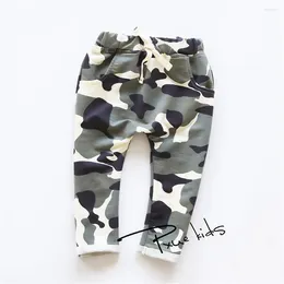 Trousers Jchao Kids Spring Autumn Baby Pants Long Cotton Camouflage Harem Boy Girl Tights Clothing 0-7 Years 80-140CM