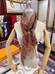 Top designers letter full print for women high quality summer scarves daily wear silk scarf headscarf Designer scraf 7A quality