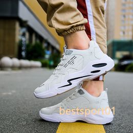 2021 New Stylish Men's Skateboarding Shoes Casual Outdoors Sneakers Leisure Breathable Shoes Flats Chaussure Homme Low Lace up B3