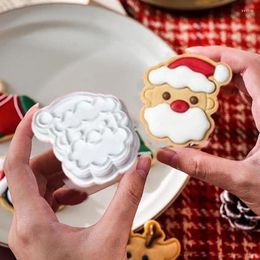 Baking Moulds 8 Piece Christmas Cookie Cutters Stainless Steel Themed Shape Mold Sandwich Bread Biscuit Mould For