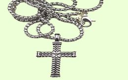Men Style Chain Necklace Necklaces Pendants Classic Women Diamond Dy Vintage Pendant Hip Jewelry Cross Hop length 50cm2448535