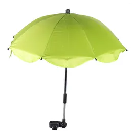 Stroller Parts Umbrella Detachable Baby Parasol Waggon Chair With Clamp Adjustable Chairs Toddler Clip-on Pushchair