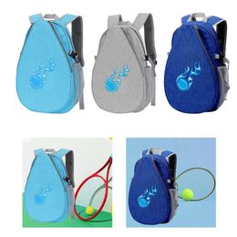 Tennis Bag Rucksack Backpack for Pickleball Paddles Squash Racquet 240124