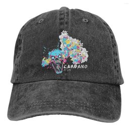 Ball Caps Mind Blown The Baseball Cap Peaked Capt Sport Unisex Outdoor Custom Cardano Coin ADA Cryptocurrency Hats