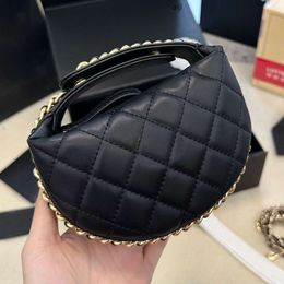 23c Hobo Clutch with Chain Pouch Wrist Bag France Luxury Brand c Quilted Leather Mini Designer Women Handle Handbag Lady Nano Evening Shoulder Bags Coin Purse