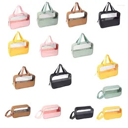 Storage Bags Large Capacity Transparent Waterproof Bag Can Be Used For Travel Fitness Cosmetics And Toiletries