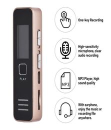 Digital Voice Recorder 20-hour Recording with MP3 Player, Mini o Record Support 32GB TF Card Professional Dictaphone3802242