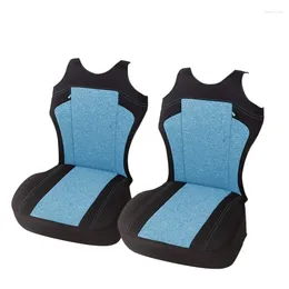 Motorcycle Armor Set Of 2 Universal Car Seat Covers - For Most Vehicles Truck T-Shirt Style