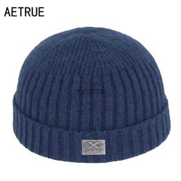 Beanie/Skull Caps Short Skullcap Skullies Beanies Men Winter Beanie Hat Women Winter Hats For Men Caps Miki Bonnet X Skull Women Knitted Hat Cap YQ240207