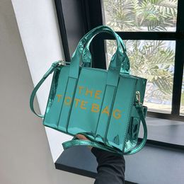 New Handheld Tote for Women's Trendy and able Painted Emed Letter Single Shoulder Crossbody Bag 2024 78% Off Store wholesale