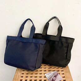 Evening Bags Cloth Bag Waterproof Oxford Solid Colour Handbag Briefcase 14 Inch Computer Minimalist Women's