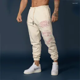 Men's Pants 2024 Autumn Sweatpants Europe And The United States Long Sports Leisure Fitness Training