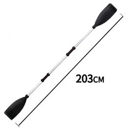 2 Pcs Detachable Kayak Fishing Board Boat Rafting Paddle Aluminium Alloy Rod Stand Up Surfing Oars For Canoe Inflatable Sup 240127