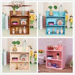 Vintage Storage Cabinet Hanging Shelves Desktop Display Rawer Organiser 240125