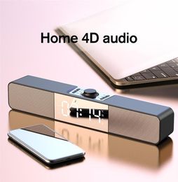 Alarm clock bluetooth speaker computer o loud volume subwoofer dual speakers can be inserted U Disc in stock250b4709458