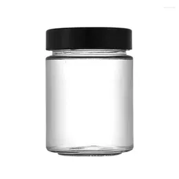 Storage Bottles Clear Glass Juice S Mini With Lids Liquor For Seasonings Oils Potions