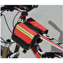 Garden Sets Bicycle Bag Bike Cargo Rack Shoder Laptop Pannier Professional Cycling Accessories 3 In Drop Delivery Home Furniture Outd Dhvnb