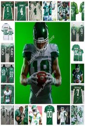 2022 Custom CFL Saskatchewan Roughriders Jersey 15 Mike Edem 3 Nick 32 Rolan Milligan 26 Godfrey Onyeka 24 Damon Webb 46 3822683