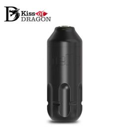 KISS OF DRAGON Rotary Tattoo Machine Stroke 4.0mm Permanent Makeup Pen Coreless Motor Grip 33mm RCA Interface For Body Art 240124