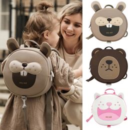 Kindergarten schoolbag girl boy small class baby children antilost backpack bag 240131